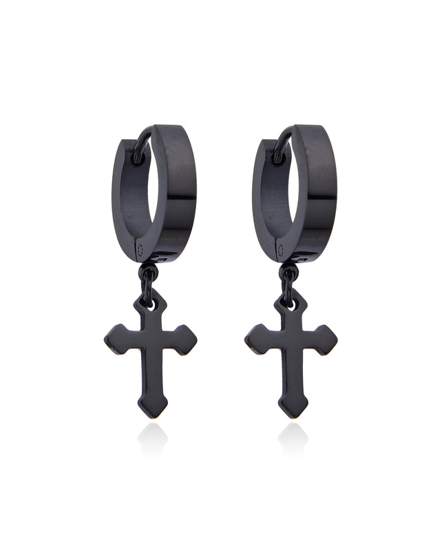 CHARLES EARRINGS | BLACK
