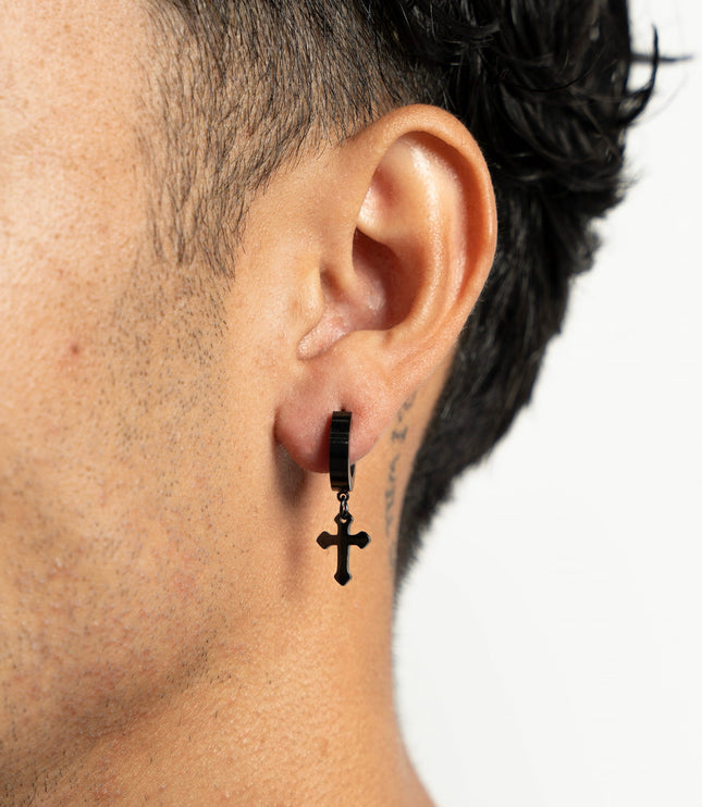 Charles Earrings | Black