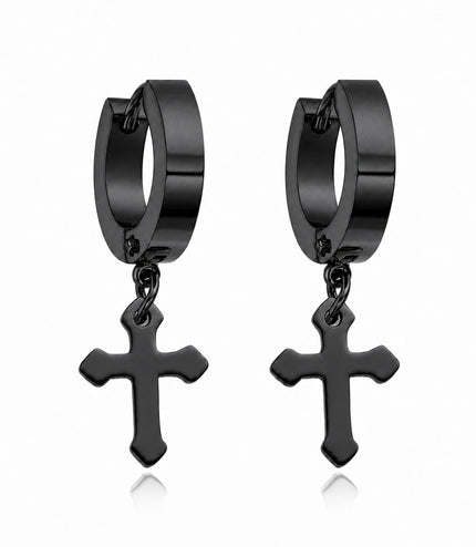 Charles Earrings | Black