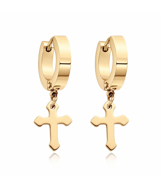 Charles Earrings | Gold