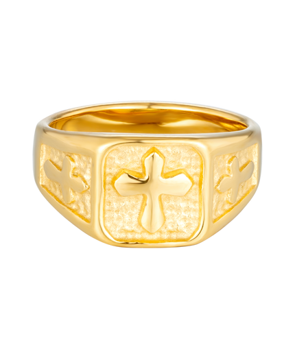 CHRISTIAN RING | GOLD