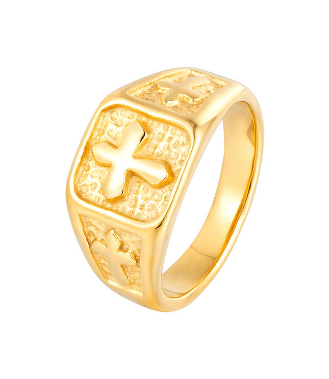 CHRISTIAN RING | GOLD