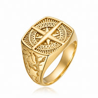 Compass Ring | Gold