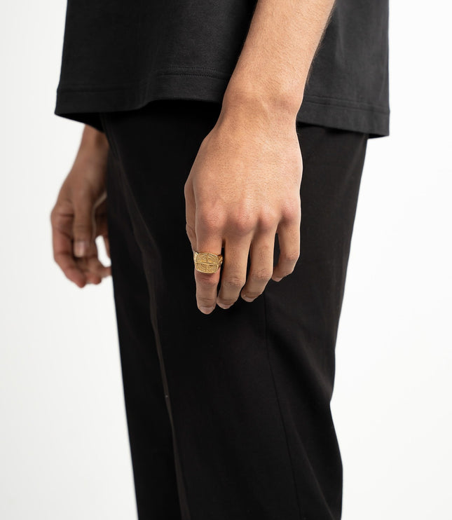 COMPASS RING | GOLD
