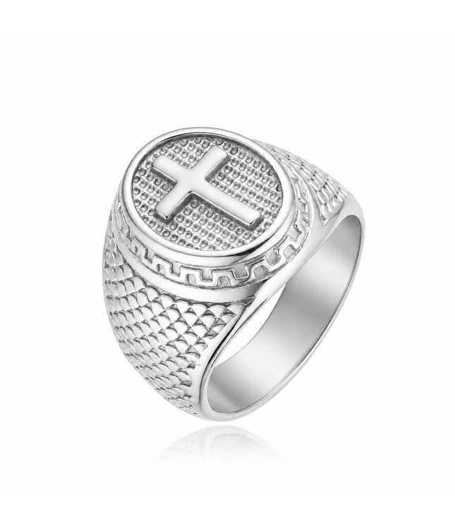 CROSS RING | SILVER