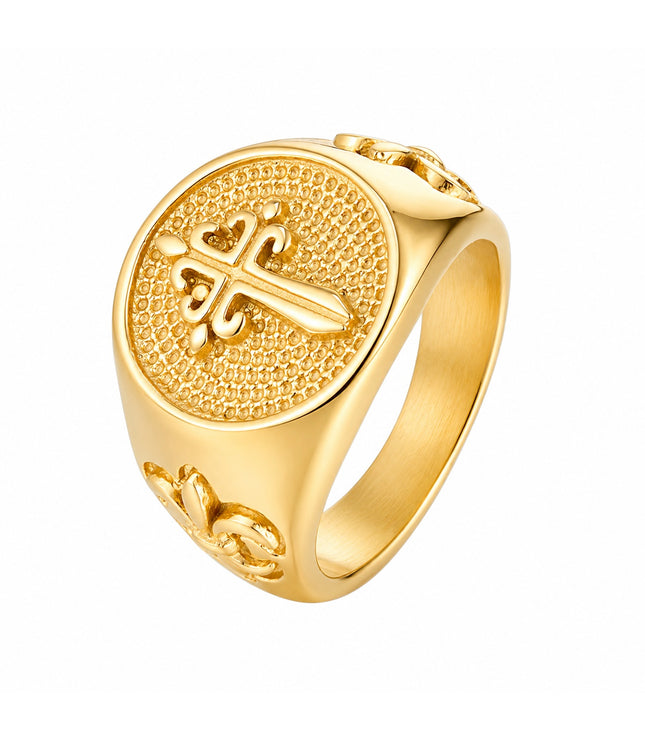 CRUSADER RING | GOLD