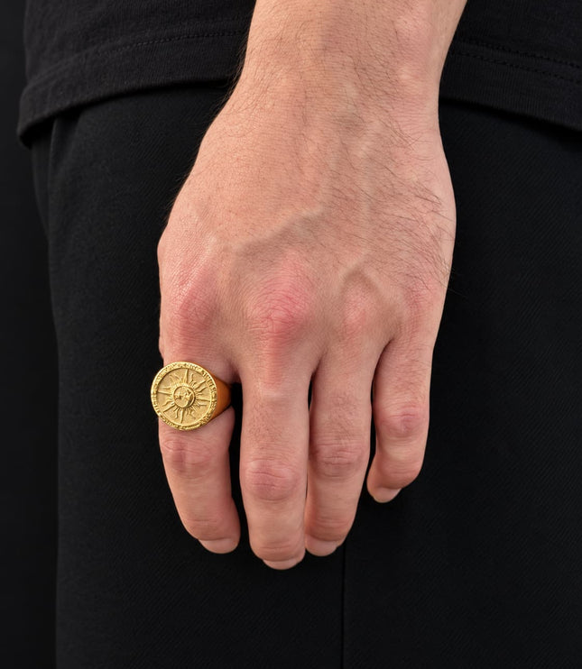 Eternal Sun Ring | Gold