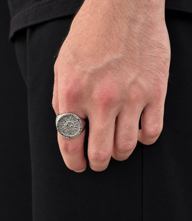 Eternal Sun Ring | Silver