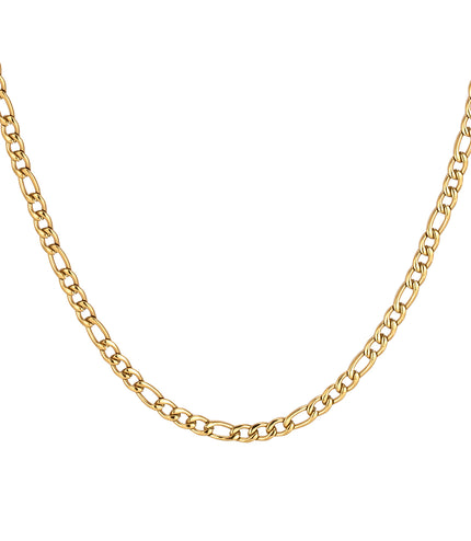 Figaro Chain 3mm | Gold