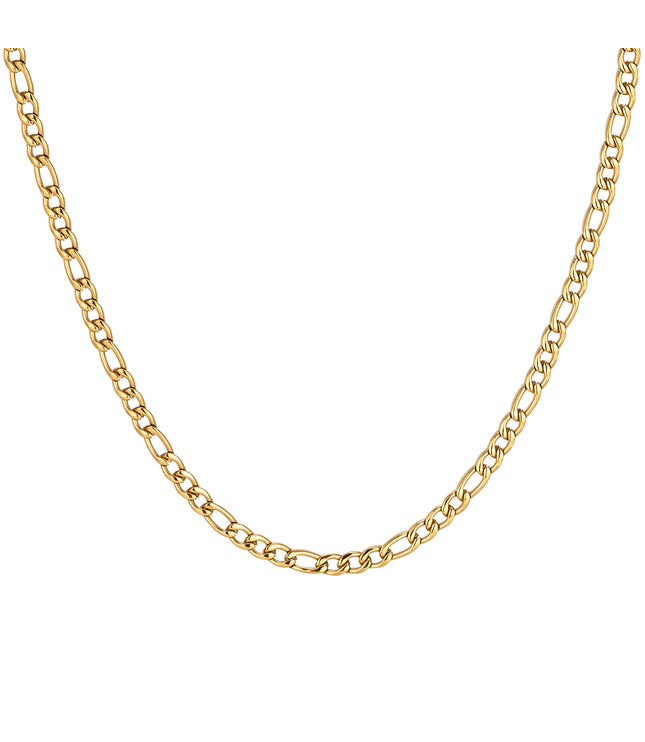 Figaro Chain 3mm | Gold