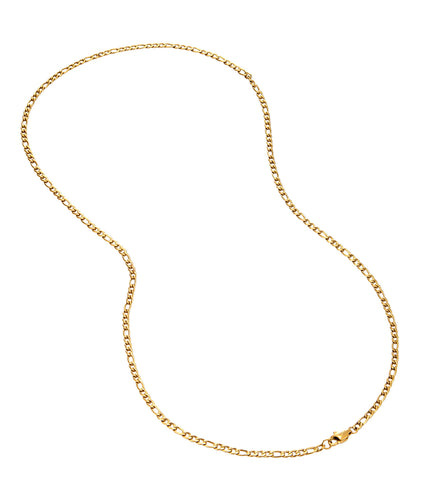 Figaro Chain 3mm | Gold