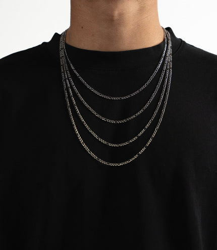 Figaro Chain 3mm | Silver