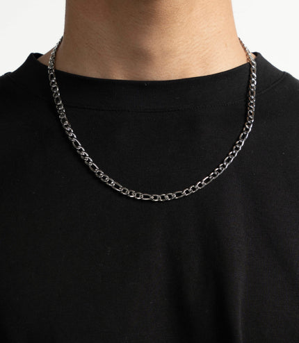 Figaro Chain 5mm | Silver