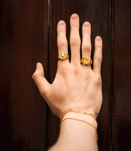 MAJESTIC LION RING | GOLD