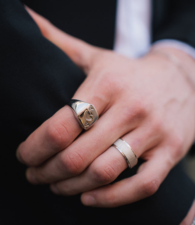 ACE OF SPADE RING | SILVER