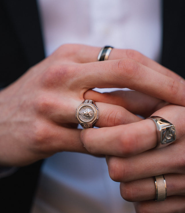 MAJESTIC LION RING | SILVER