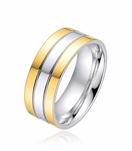 Gibson Ring | Two Tone