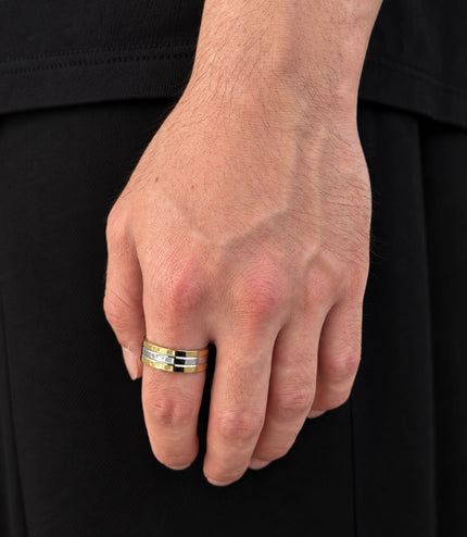 Gibson Ring | Two Tone