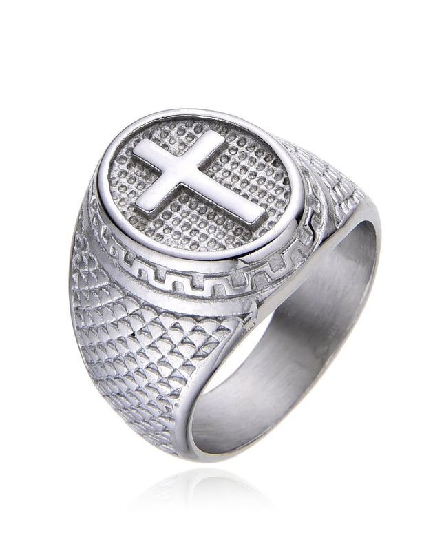 CROSS RING | SILVER