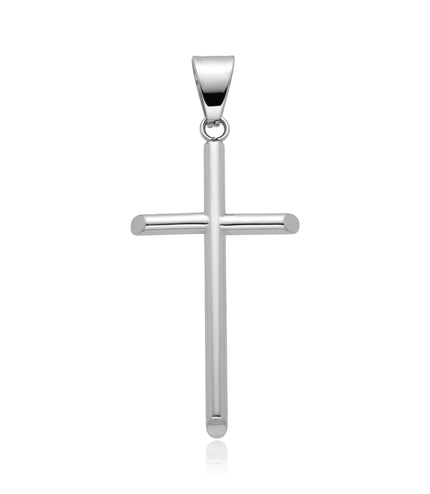 BASIC CROSS PENDANT | SILVER