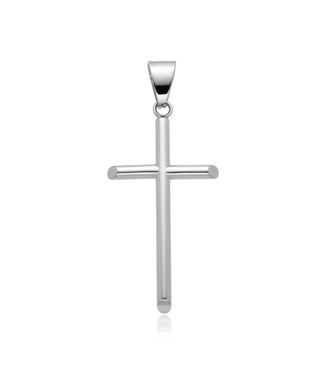 BASIC CROSS PENDANT | SILVER