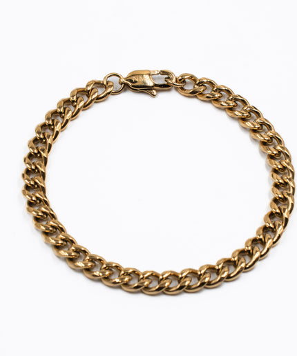 CUBAN BRACELET 6MM | GOLD