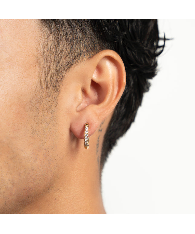 VANNESS EARRINGS | 12MM | GOLD