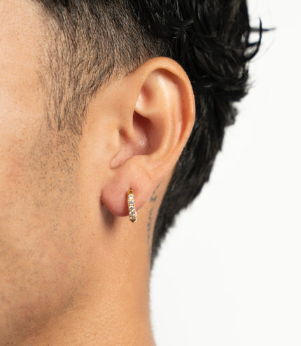 VANNESS EARRINGS | 8MM | GOLD