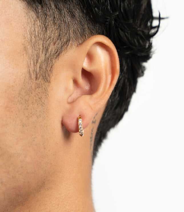 Vanness Earrings | 8mm | Gold