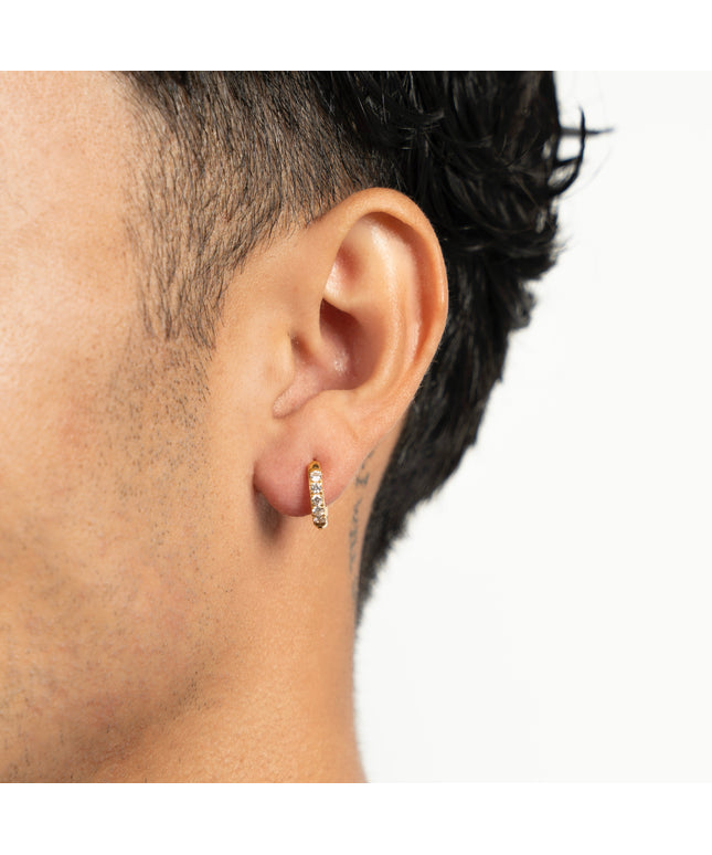 VANNESS EARRINGS | 8MM | GOLD