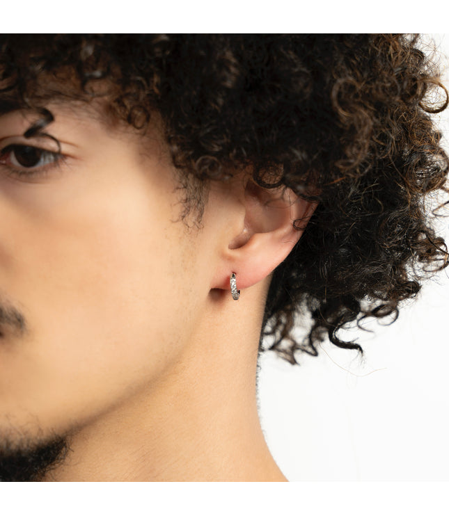 VANNESS EARRINGS | 8MM | SILVER