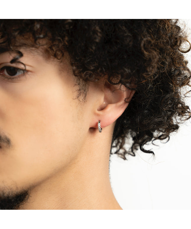 VANNESS EARRINGS | 8MM | SILVER