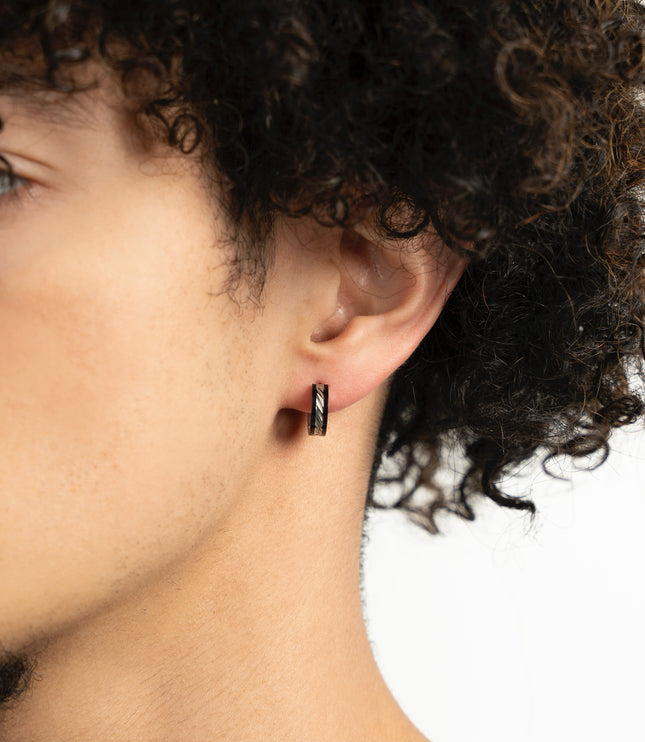 Lancer Earrings | Silver