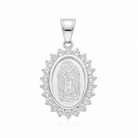 Virgin Mary Pendant | Silver