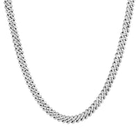 Iced Out Cuban Chain 6mm | Silver