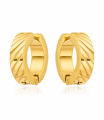 Jaxon Clip-On Earrings | Gold