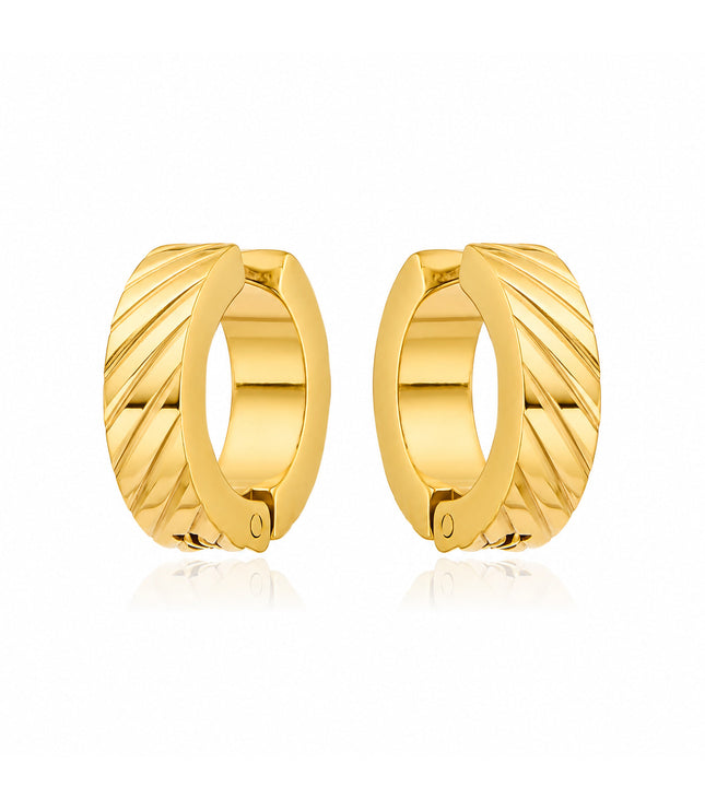 Jaxon Clip-On Earrings | Gold