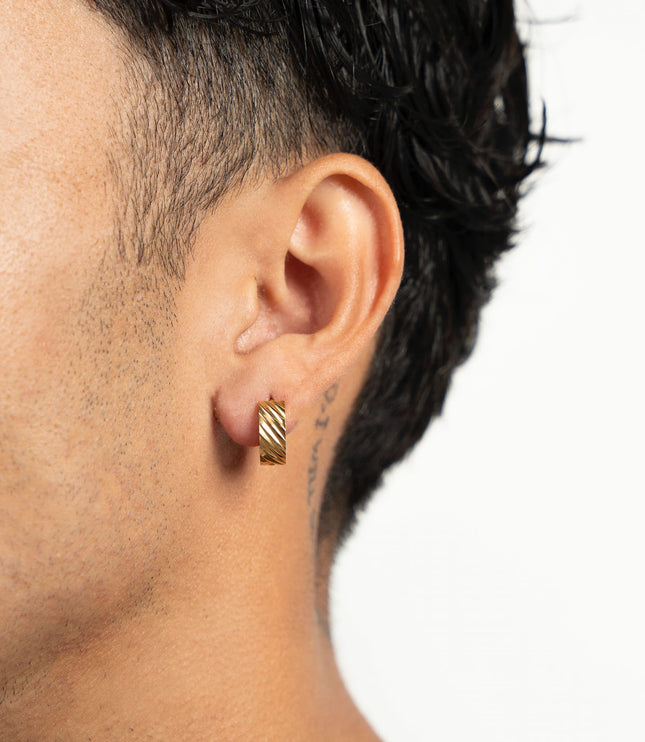 Jaxon Earrings | Gold