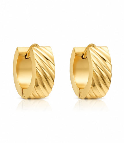 Jaxon Earrings | Gold