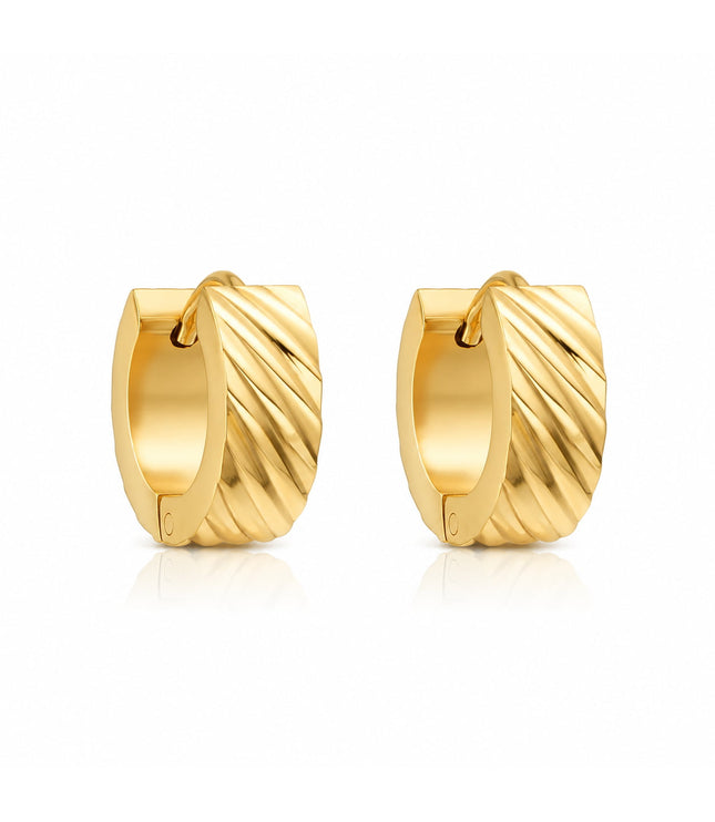 Jaxon Earrings | Gold