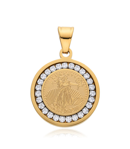 LIBERTY PENDANT | GOLD