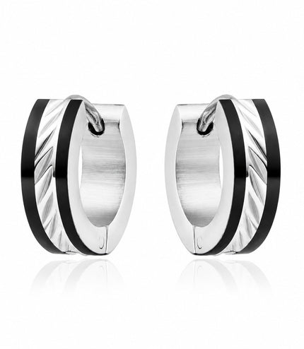 Lancer Earrings | Silver