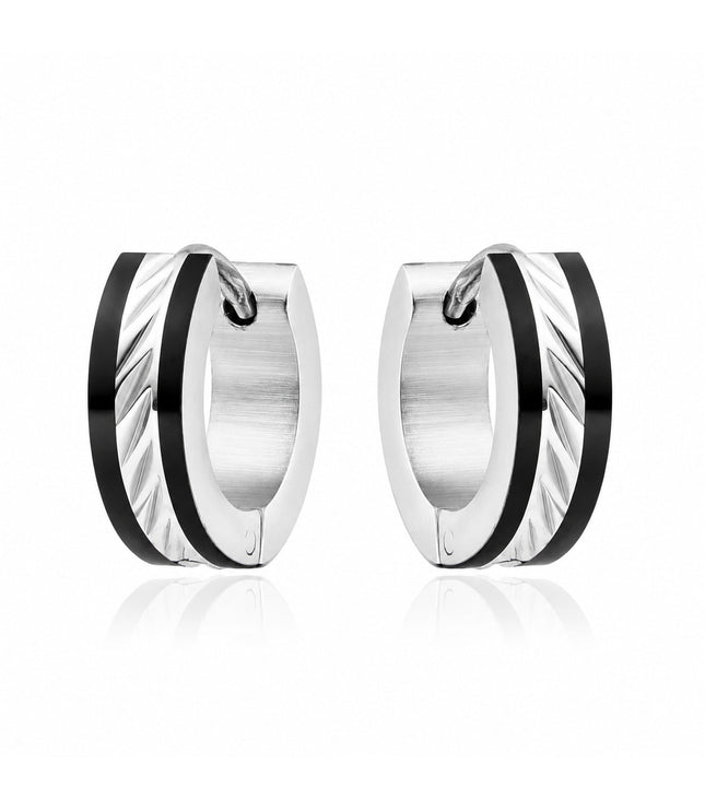 Lancer Earrings | Silver