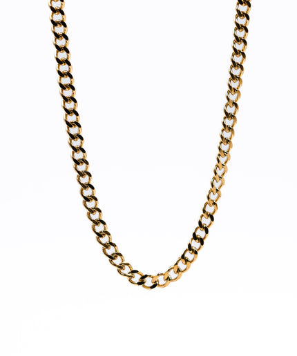 CUBAN CHAIN 8MM | GOLD