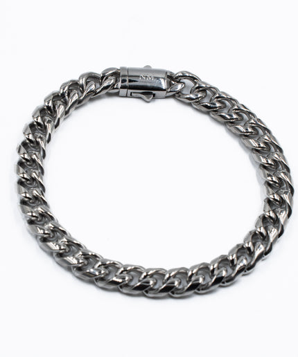 CUBAN BRACELET 8MM | SILVER