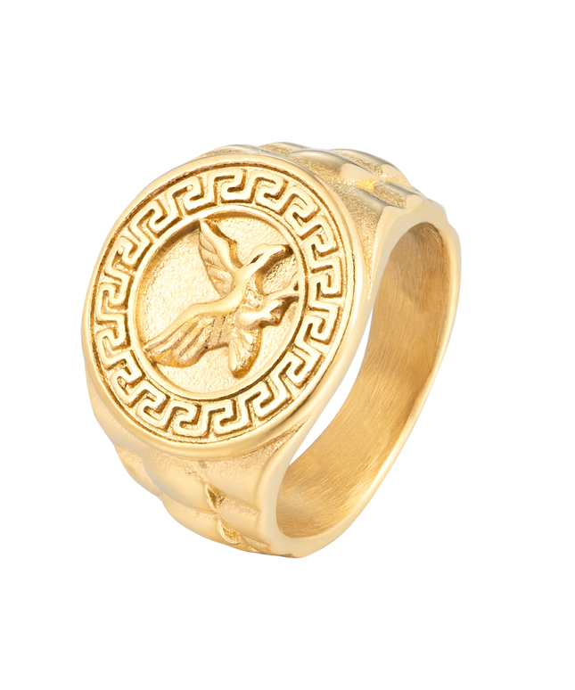 MAJESTIC EAGLE RING | GOLD