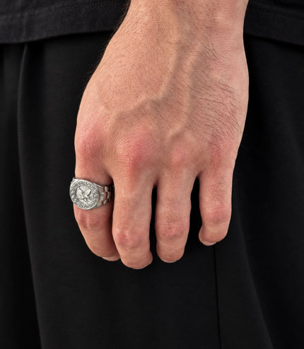 Majestic Eagle Ring | Silver