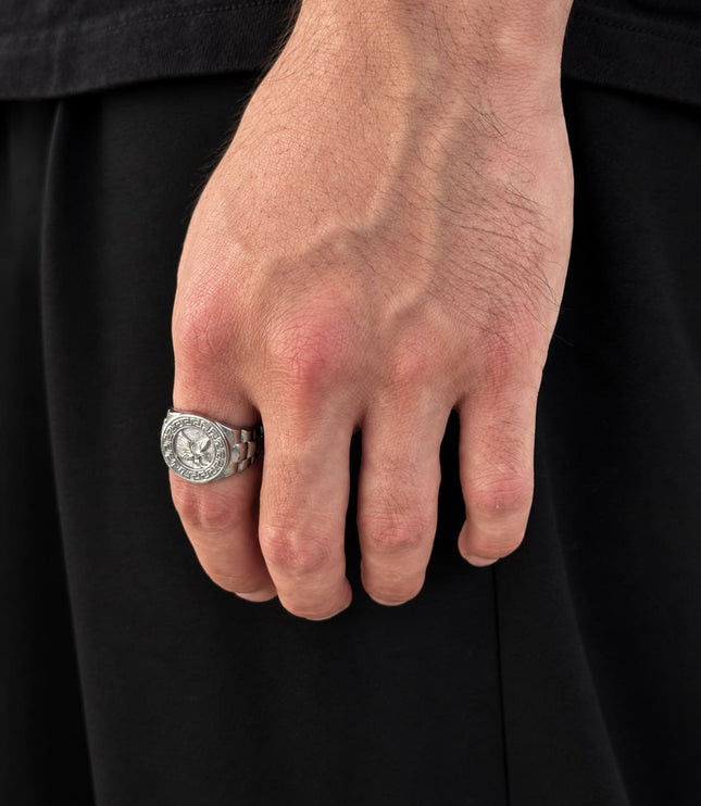 Majestic Eagle Ring | Silver