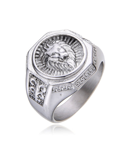 MAJESTIC LION RING | SILVER