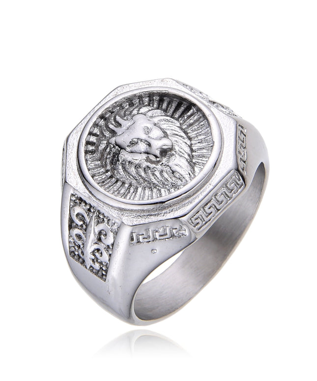 MAJESTIC LION RING | SILVER